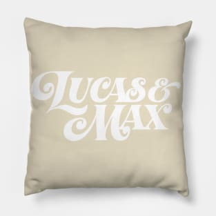 Lucas & Max (white) Pillow