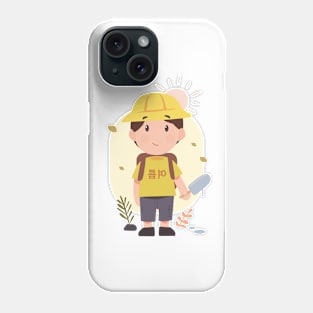 Boy in Summer Phone Case