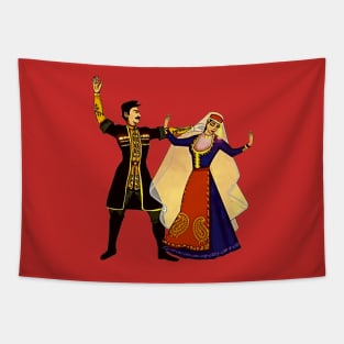 Armenian Folk Dance Tapestry