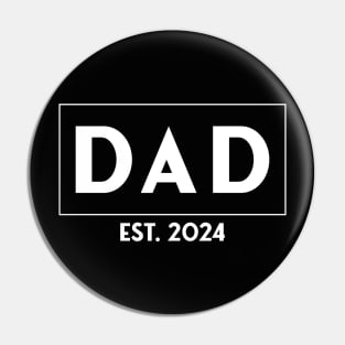 Dad Est. 2024 Pin