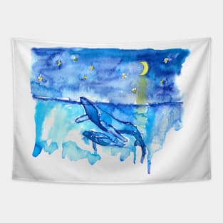 Humpback whale Tapestry