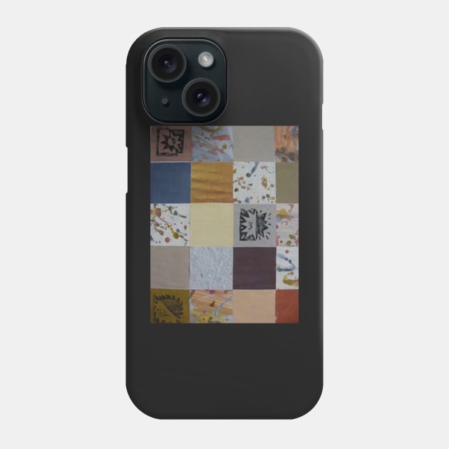 Patchwork abstract 1 Phone Case by Jonesyinc