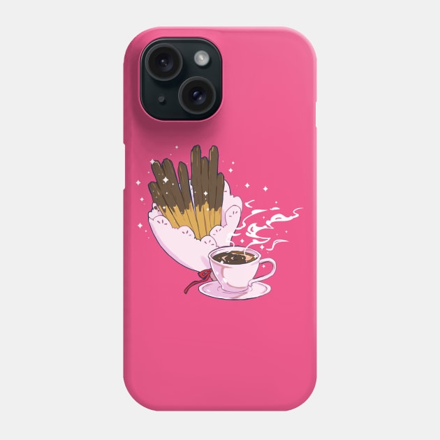 Churros Con Chocolate Phone Case by yousachi