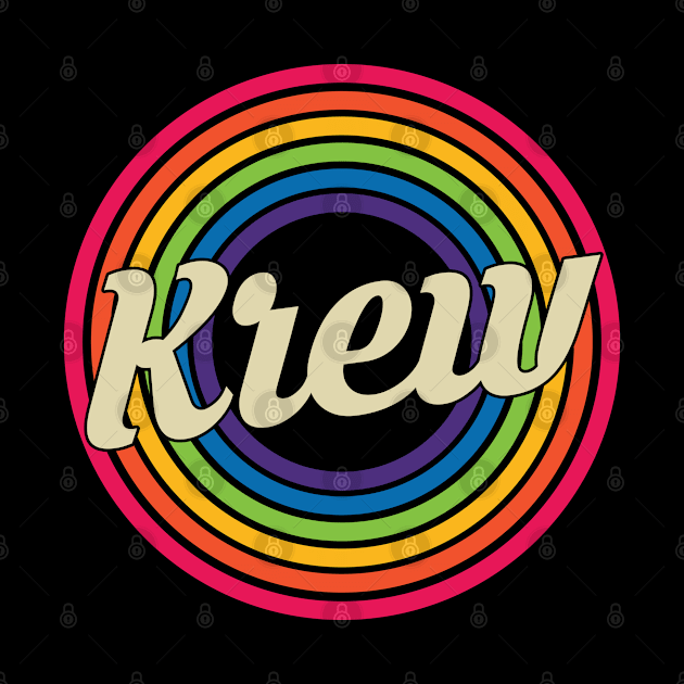 Krew - Retro Rainbow Style by MaydenArt