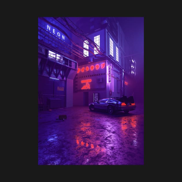 Cyber nights by skiegraphicstudio