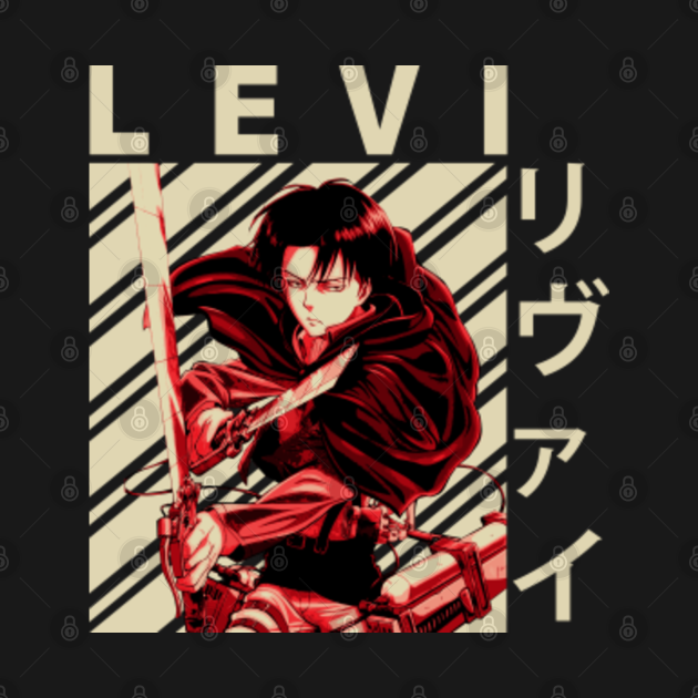 Discover levi ackerman - Levi Ackerman - T-Shirt