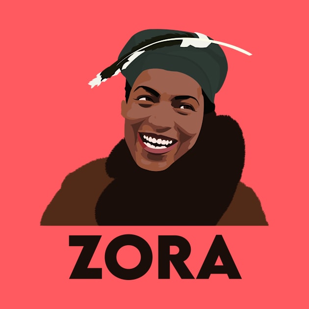 Zora Neale Hurston by Obstinate and Literate