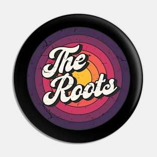 The Roots / Retro Circle Pin