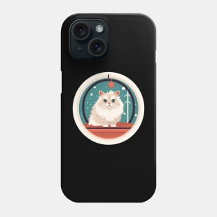 Siberian Cat Xmas Ornament, Love Cats Phone Case