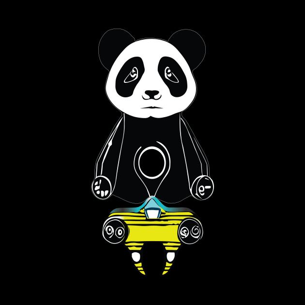 Cyber Panda: A High-Tech Creation by ChaosByBDMNTD