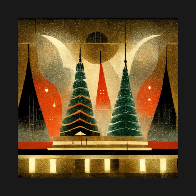 Festive Aesthetic - Art Deco Christmas by RoseAesthetic