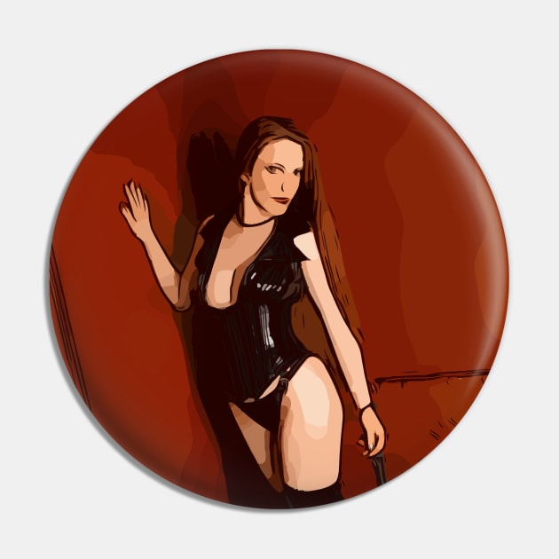 Fetish model Pin by WelshDesigns