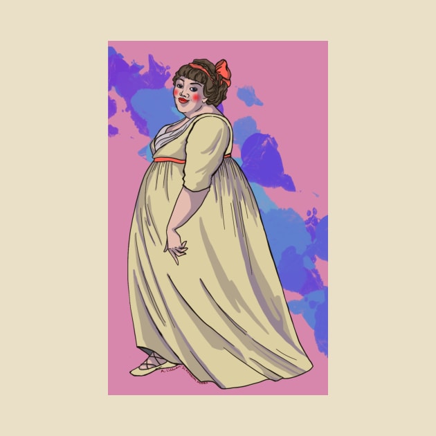 1800s Historical Fatty by Historical Fatshion