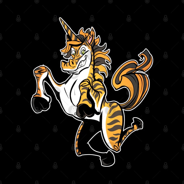 Tiger Unicorn Tigercorn by Dustinart