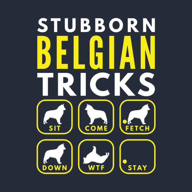 Stubborn Belgian Tricks - Dog Training by DoggyStyles