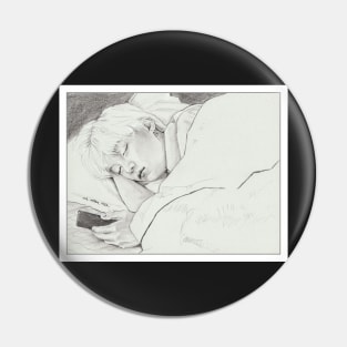 Sleeping Yoongi Pin