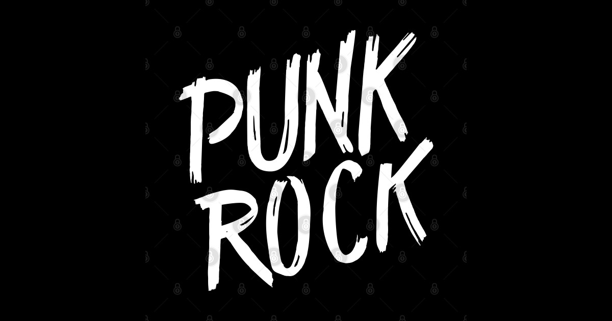 Punk Rock - Punk Thug Rebel Grimace Rock - Sticker | TeePublic