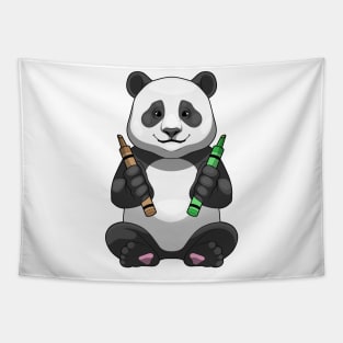 Panda Pupil Crayons School Tapestry