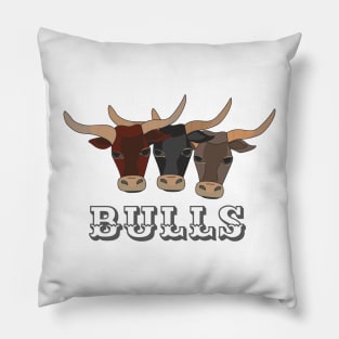 Bulls Pillow