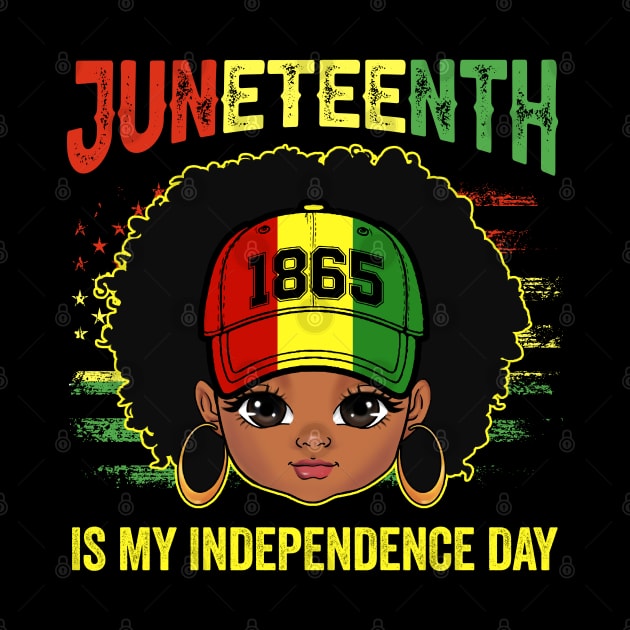 Melanin Kid Celebrate Juneteenth 1865 Is My Independence Day by Sandra Holloman