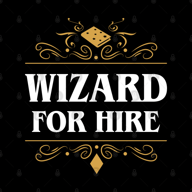 Wizard For Hire by pixeptional