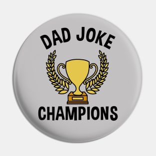 Dad Jokes Champions Pin