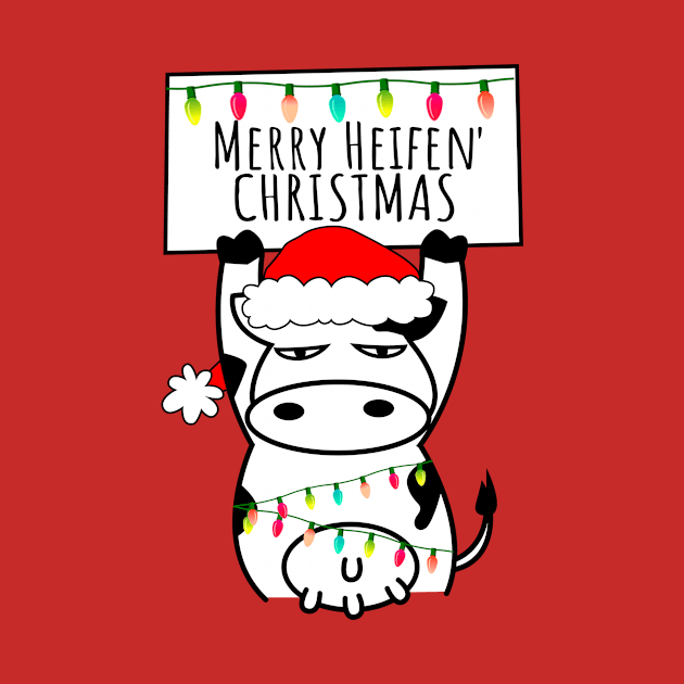 Merry Heifen' Christmas by blueavocado