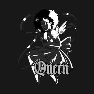 Anime Queen Black Out T-Shirt