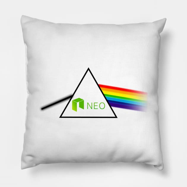 NEO Prism Crypto Pillow by Cryptolife