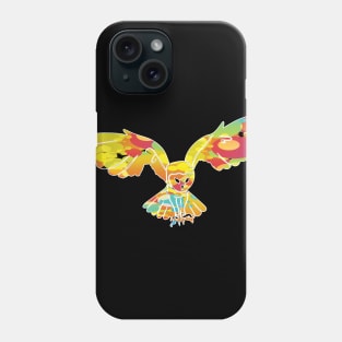 Great owl owl bird t-shirt Phone Case