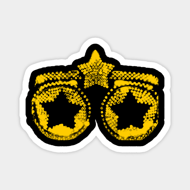 Eyeglass Bootsy Magnet by Mugo Muncarsol