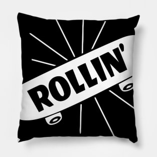 They See Me Rollin' They Hatin' Skateboard Pillow