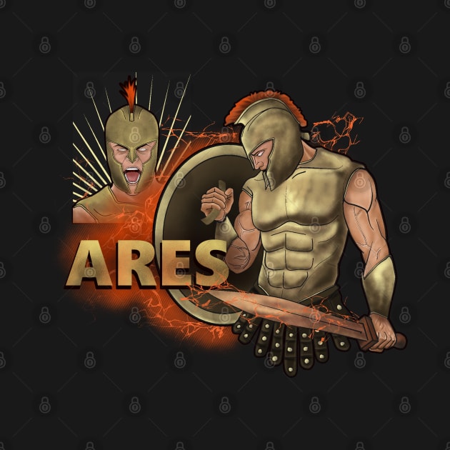 Ares. God of war by Artarulle