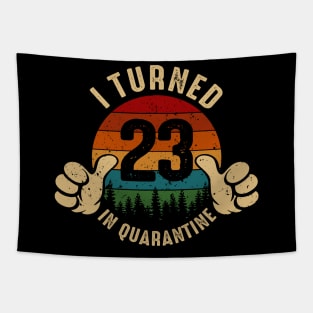 I Turned 23 In Quarantine Tapestry