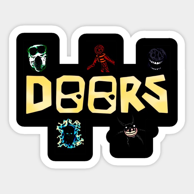 Doors Roblox Doors Stickers for Sale