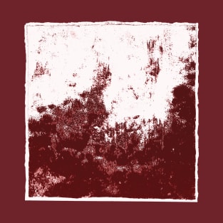 Citywave through Window in Maroon and Cranberry with White foam T-Shirt