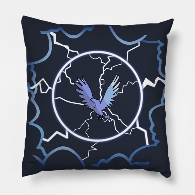 Thunderbird Pillow by MadyJustForFun