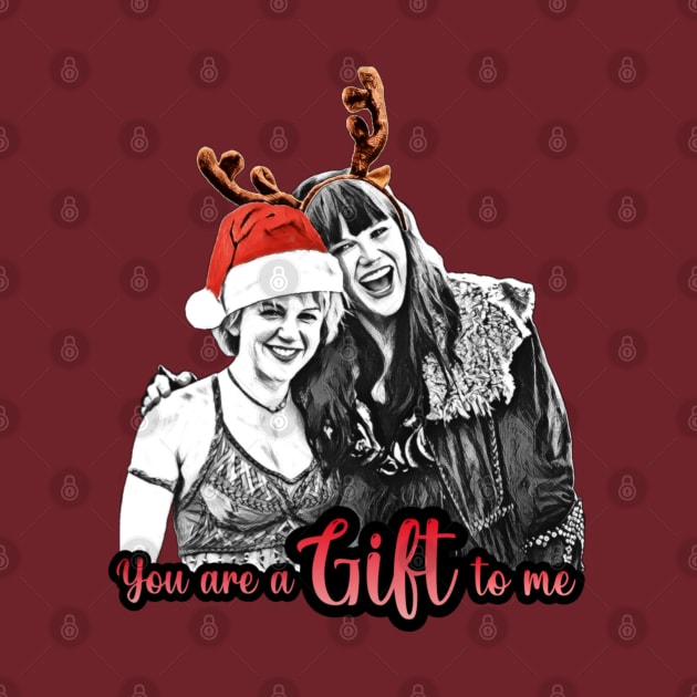 Xena & Gabrielle You Are A Gift To Me Christmas by CharXena