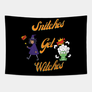 Snitches get Witches Tapestry