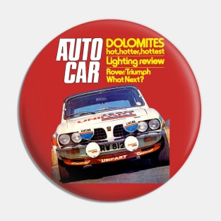 TRIUMPH DOLOMITE - magazine cover Pin