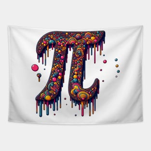 Pi number. Tapestry