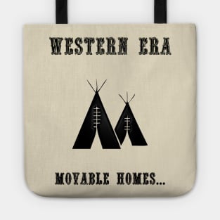 Western Slogan - Movable Homes Tote