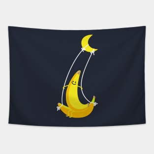 Banana on the swing Tapestry