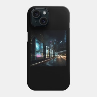 Luminocity: A Futuristic Utopia of Innovation and Harmony Phone Case