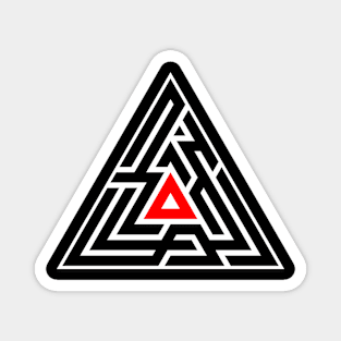 Triangle artwork Magnet