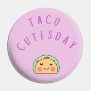 Taco Cutesday Pin