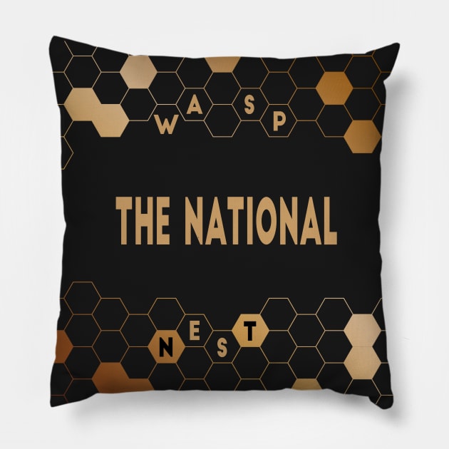 The National - Wasp Nest Pillow by TheN