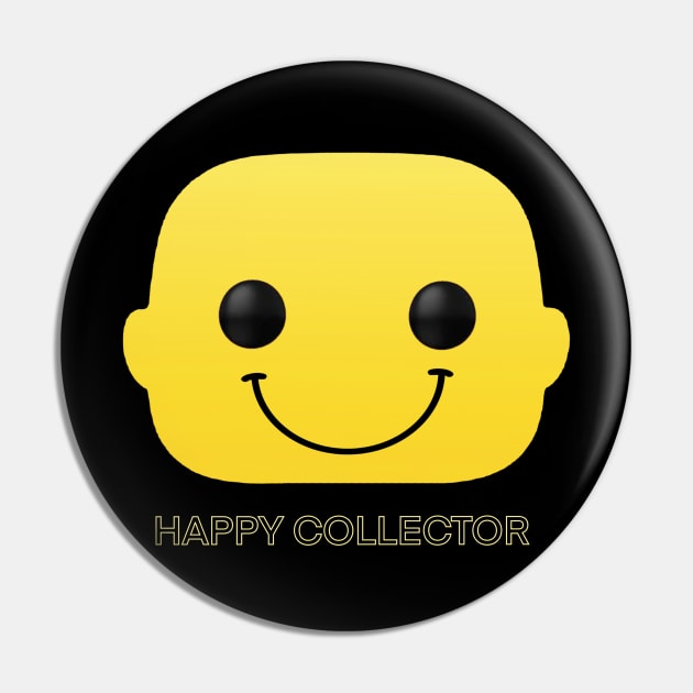 Happy Face Pop Collector Pin by inshapeuniverse