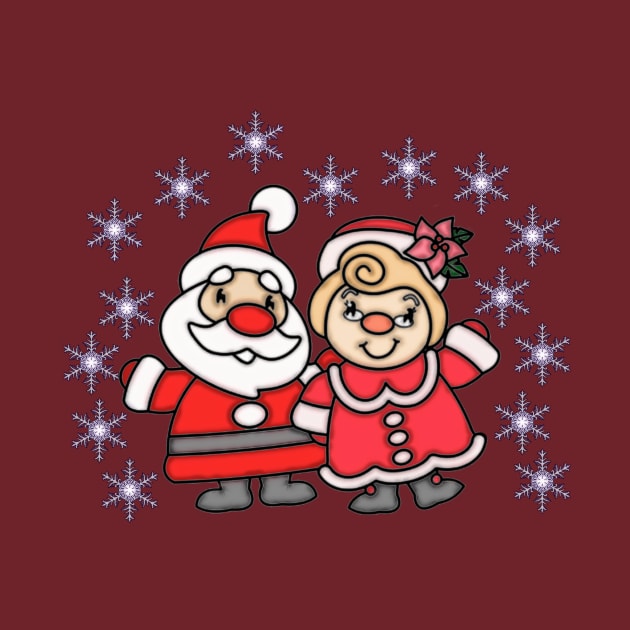 Santa and Mrs. Claus by Artubble