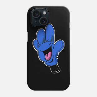 Talk to the screaming happy hand Phone Case